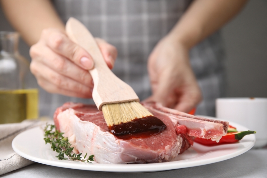 carne marinata al vino bianco e rosso